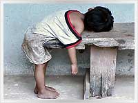 sleep Laotian Child Sleeping
